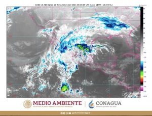 Se pronostican lluvias intensas para Veracruz, y fuertes para Oaxaca y Puebla