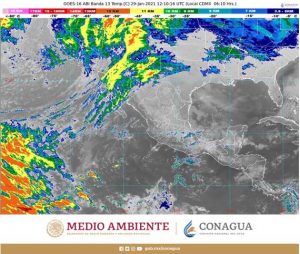 Se prevén, para hoy viernes, lluvias muy fuertes en el sur de Veracruz