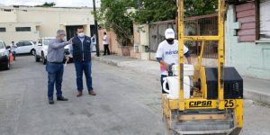 Ayuntamiento de Mérida redobla esfuerzos en materia de mantenimiento vial