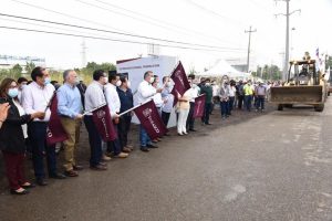 Inicia construcción del distribuidor vial de Guayabal en la capital de Tabasco, en noviembre concluirá la primera etapa