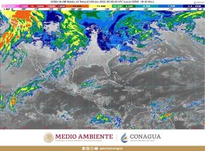 Continuará el ambiente muy frío en el norte de México y las lluvias en el oriente, el sureste y la Península de Yucatán