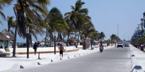 Cierran acceso a playas de Progreso ante Covid 19
