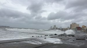 Emiten Aviso Especial por Frente frío 34, lluvia y evento de Norte en Veracruz