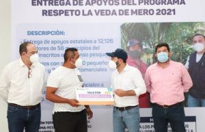 Gobierno del Estado de Yucatán, mantiene su respaldo para pescadores