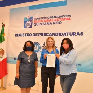 Lili Campos Miranda es precandidata a la presidencia municipal de Solidaridad por el PAN