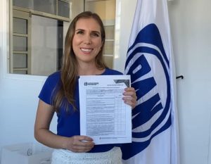 Atenea Gómez Ricalde se la precandidata a la presidencia municipal de Isla Mujeres