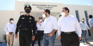 Entrega el gobernador, Mauricio Vila trabajos de modernización de las Unidades de Investigación y Litigación de Kanasín y Periférica Tres de Mérida