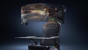 Razer presenta una nueva silla gamer con todo y monitor desplegable