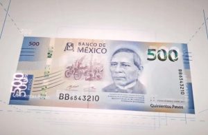 ¿Cómo identifico un billete falso de 500 pesos?