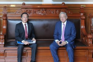 AMLO se reúne con el gobernador de Veracruz en Palacio Nacional