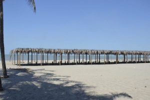 Playas de Tabasco permanecen vacías este Domingo de Ramos