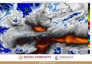 Se mantendrá el pronóstico de lluvias puntuales muy fuertes en zonas de Chiapas, Oaxaca y Veracruz