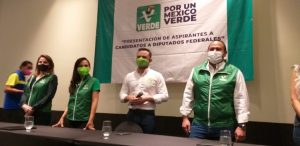 El PVEM: Presentan a Laura Fernández y a Juan Carrillo como sus candidatos a diputaciones federales por el Distrito 04 y 01 en alianza con Morena