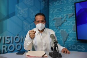 En Quintana Roo vamos al 23% de adultos mayores vacunados contra COVID-19: Carlos Joaquín