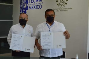 Firman Convenio General de Colaboración Tecnológico Nacional de México Campus de la Región Sierra y SUTSET para beneficio de los trabajadores