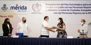 Mérida es pionera como miembro de la Red Mundial de Ciudades Amigables con las Personas Mayores