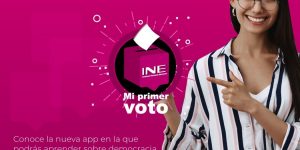Emite INE app “mi primer voto” para promover participación juvenil