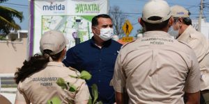 Los guardaparques consolidan a Mérida como un municipio con espacios públicos seguros para la convivencia familiar