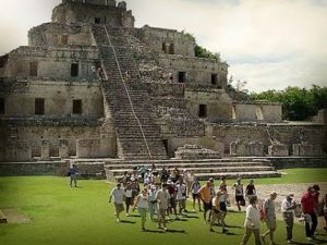 Baja afluencia de turistas en las zonas arqueológicas de Campeche