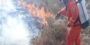 Intenso combate de incendios en el oriente, centro y sur del estado de Yucatán