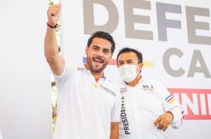 Vamos a impedir que turistas electorales se apoderen de Campeche: Christian Castro Bello