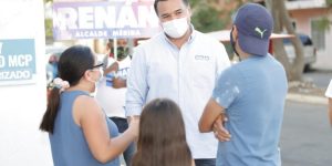 Renán Barrera se compromete a trabajar por los retos y desafíos a los que se enfrenta Mérida