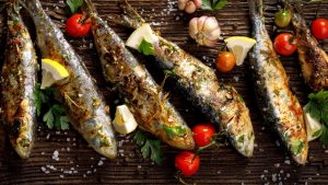 Sardinas al carbón, auténtico sabor del fogón