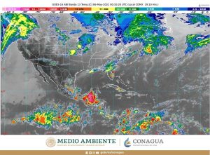 Se mantendrá el pronóstico de lluvias puntuales intensas para Campeche, Chiapas, Puebla y Tabasco