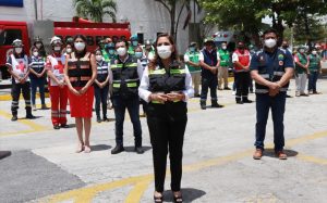 Ayuntamiento de Benito Juárez participa en primer simulacro nacional 2021