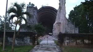 Colapsa fachada de la iglesia de Tihosuco en Carrillo Puerto, Quintana Roo
