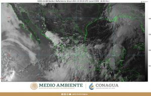 Para la noche de hoy se pronostican lluvias extraordinarias en Guerrero, y torrenciales en Oaxaca y Michoacán