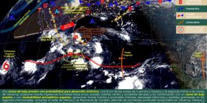 Pronostican en Yucatán fuertes lluvias para este domingo