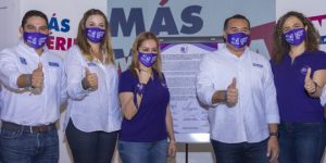 Pactan candidatos del PAN compromiso con la paridad de género en Yucatán