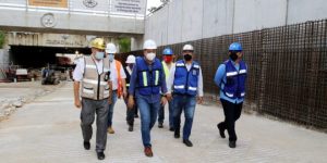 Avanza en tiempo y forma la rehabilitación del Distribuidor Vial en Mérida