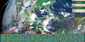 Pronostican calor y fuertes lluvias para la península de Yucatán