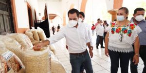 Mauricio Vila distribuye 230 toneladas de semilla de soya para cultivar miles de hectáreas en Yucatán
