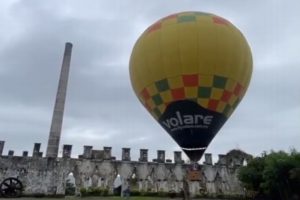 Cae globo aerostático en Córdoba, Veracruz