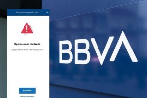 Usuarios reportan fallas en app de BBVA