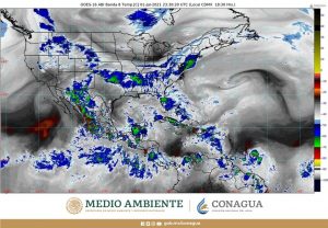 Se pronostican lluvias puntuales intensas para Chiapas, Colima, Guerrero, Jalisco, Michoacán, Oaxaca y Veracruz