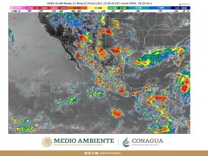Continúa, para las próximas horas, el pronóstico de lluvias intensas en Sinaloa y Sonora