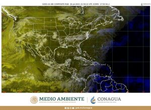 Persistirá el ambiente de caluroso en el noroeste, occidente, norte, noreste, oriente y sureste de México, incluida la Península de Yucatán