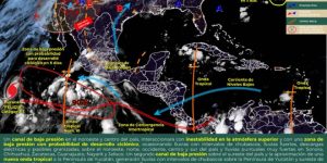 Pronostican calor y lluvias para este fin de semana en la península de Yucatán