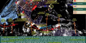 Pronostican calor y lluvias fuertes para Yucatán