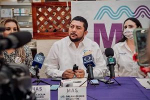 Trabajaremos para dignificar y reconstruir Lázaro Cárdenas, Quintana Roo: Emir Bellos Tun