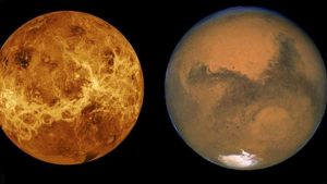 No te pierdas la conjunción de Marte y Venus este 12 de julio