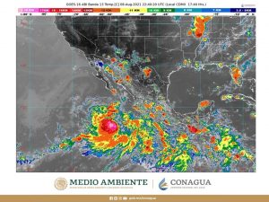 Lluvias muy fuertes para Chiapas, Chihuahua, Colima, Estado de México, Guerrero, Jalisco, Michoacán, Oaxaca y Sonora