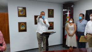 Carlos Manuel Merino Campos rindió protesta como gobernador provisional de Tabasco