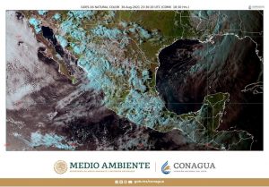 Los remanentes de Nora originarán, esta noche, lluvias de intensas a torrenciales en Chihuahua, Durango, Sinaloa y Sonora