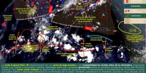 Pronostican calor y lluvias para la península de Yucatán