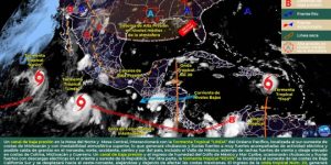 Pronostican calor y lluvias en la península de Yucatán